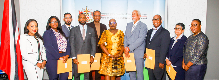 Housing and Urban Development Minister presents Instruments of Appointment to new HDC Board